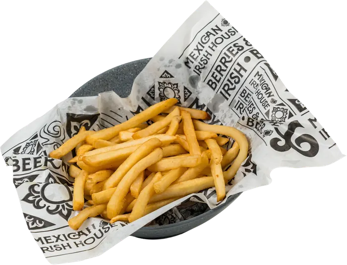 Papas a la francesa, en tazón.